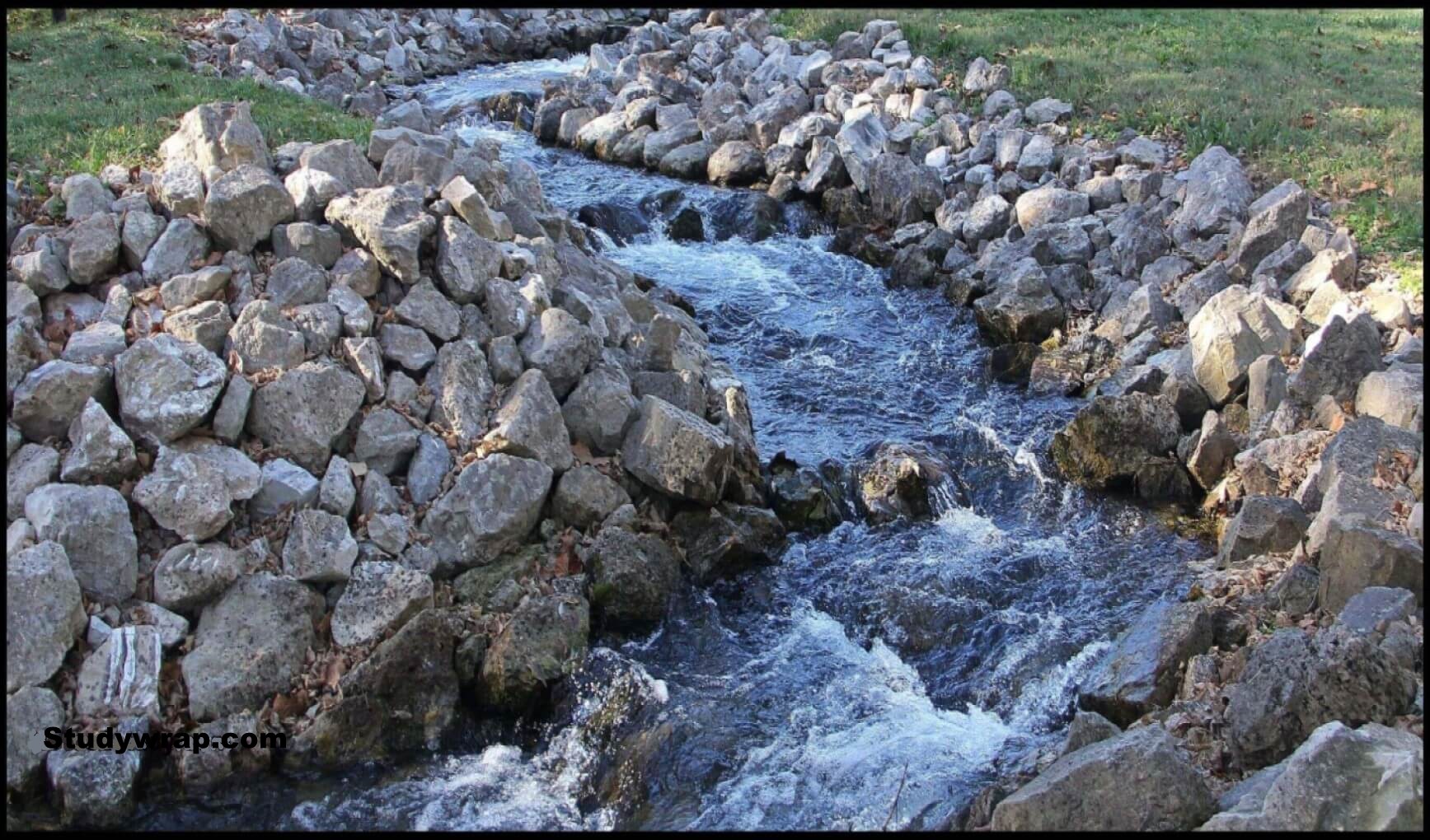 Stream bank protection, methods of Soil Conservation