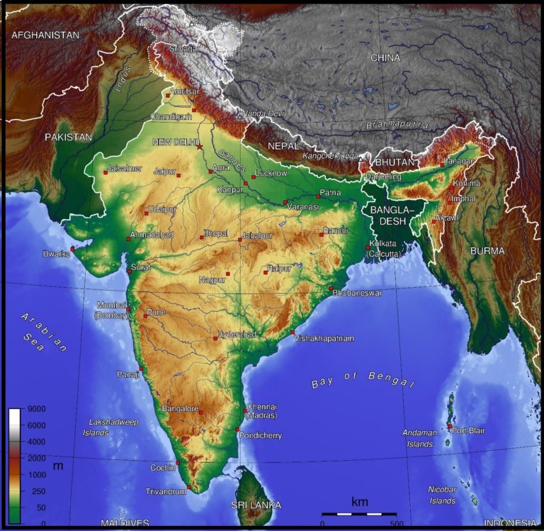 Physiological Division Of India (Physiographic Division) - Study Wrap