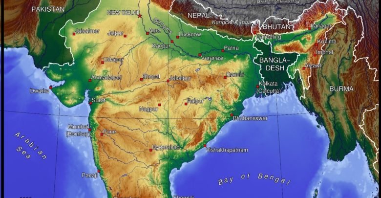 Physiological division of India, Physiograpic division of India, Geographic Division of India