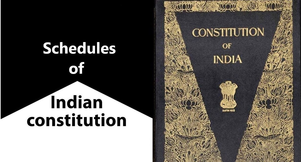 Schedules of the Indian Constitution, Indian Polity notes