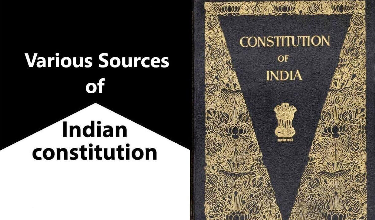 Sources of Indian Constitution, Sources of Indian Constitution, Notes on Indian Polity, Studywrap.com