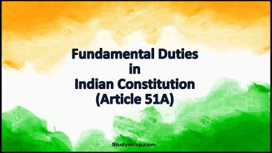 Fundamental Duties (Article 51A) in Indian Constitution - Study Wrap