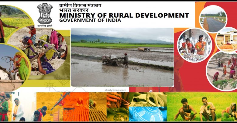 Ministry of Rural Development Schemes & Programs, SAANSAD ADARSH GRAM YOJANA, GRAM SADAK YOJANA, MGNREGA, PM AWAS YOJANA, DISHA, DD ANTYODAYA YOJANA etc....