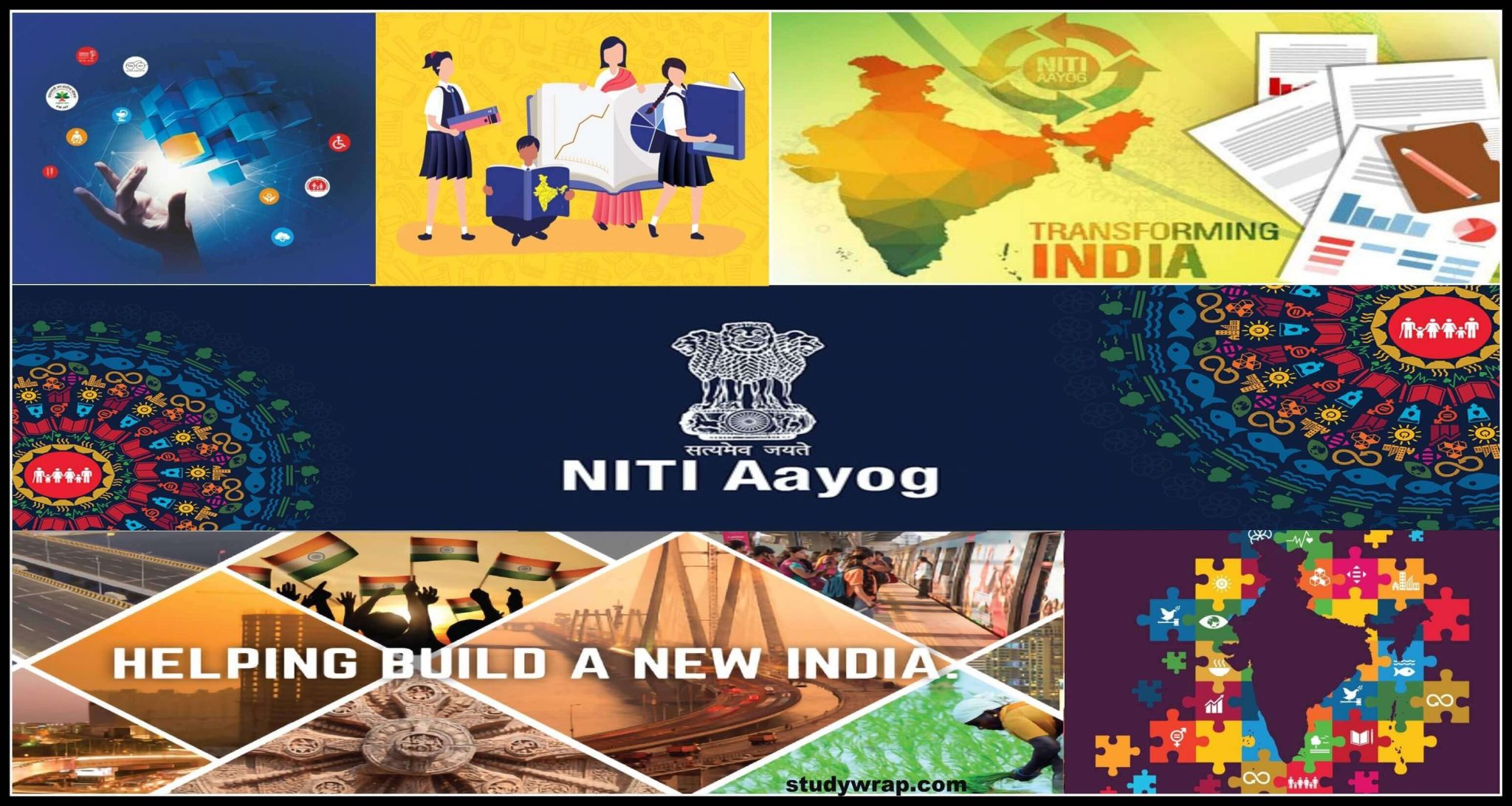 NITI AAYOG - Government Schemes And Programs - Study Wrap