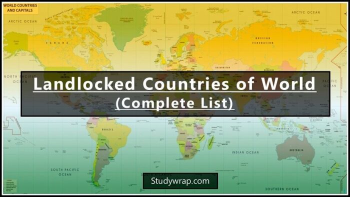 second largest landlocked country by area in the world