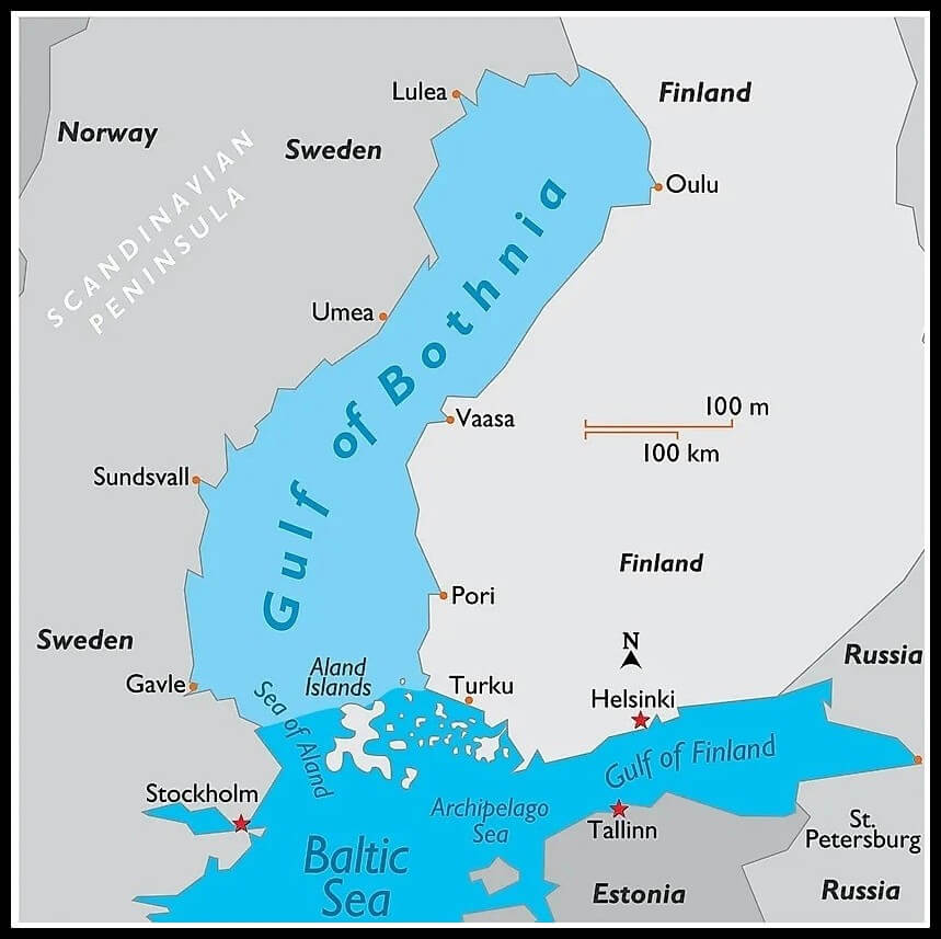 Gulf of Bothnia, UPSC, World Geography notes