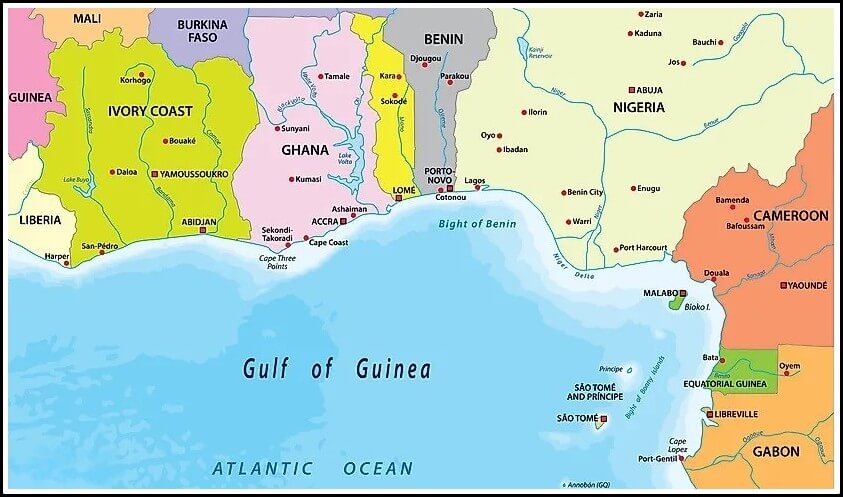 Gulf of Guinea, UPSC