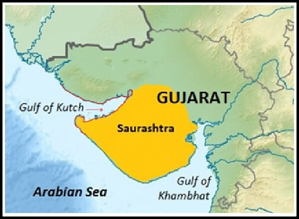 Gulf of Kutch and Gulf of Khambat